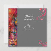 EXCALIBUR , helderrood, grijs Kaart (Achterkant)