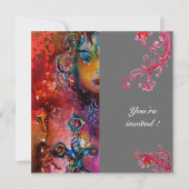 EXCALIBUR , helderrood, grijs Kaart (Voorkant)