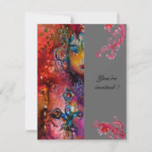 EXCALIBUR, helderrood grijs Kaart (Voorkant)