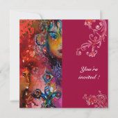 EXCALIBUR , helderrood , Kaart (Voorkant)