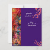 EXCALIBUR , helderrood, paars Kaart (Achterkant)