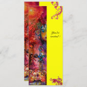 EXCALIBUR , helderrood ,roze blauw geel Kaart (Voorkant / Achterkant)