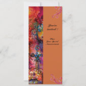 EXCALIBUR , helderrood , roze blauw geel Kaart (Achterkant)