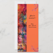 EXCALIBUR , helderrood ,roze blauw geel Kaart (Achterkant)