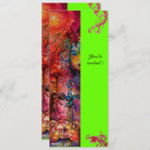 EXCALIBUR , helderrood ,roze blauw groen Kaart (Voorkant / Achterkant)