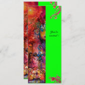 EXCALIBUR , helderrood ,roze blauw groen Kaart (Voorkant / Achterkant)