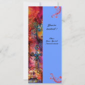 EXCALIBUR, helderrood, roze blauw Kaart (Achterkant)