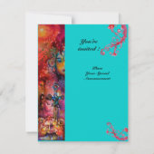 EXCALIBUR , helderrood ,roze blauw Kaart (Achterkant)