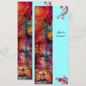 EXCALIBUR, helderrood, roze blauw Kaart (Voorkant / Achterkant)