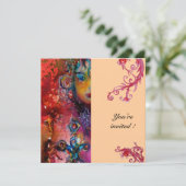 EXCALIBUR, helderrood, roze Kaart (Staand voorkant)