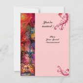 EXCALIBUR, helderrood, roze Kaart (Achterkant)