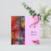 EXCALIBUR, helderrood, roze Kaart (Staand voorkant)