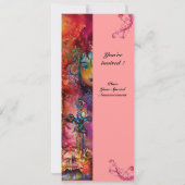 EXCALIBUR , helderrood ,roze Kaart (Achterkant)