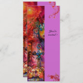 EXCALIBUR , helderrood , roze paars Kaart (Voorkant / Achterkant)