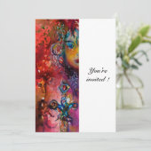 EXCALIBUR, helderrood, wit Kaart (Staand voorkant)