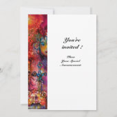 EXCALIBUR, helderrood, wit Kaart (Achterkant)