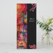 EXCALIBUR, helderrood, zwart Kaart (Staand voorkant)