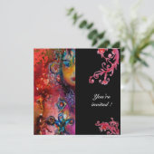 EXCALIBUR, helderrood, zwart Kaart (Staand voorkant)