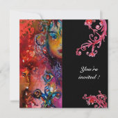 EXCALIBUR, helderrood, zwart Kaart (Voorkant)