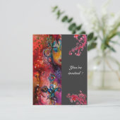 EXCALIBUR, helderrood, zwart Kaart (Staand voorkant)