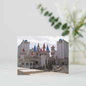 Excalibur Hotel #1 Briefkaart (Staand voorkant)