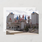 Excalibur Hotel #1 Briefkaart (Voorkant / Achterkant)