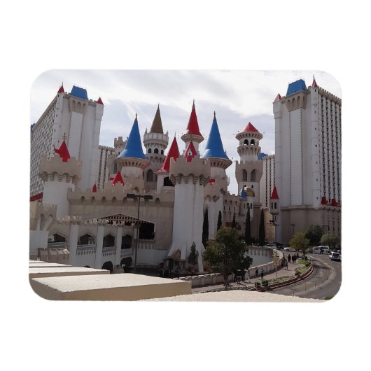 Excalibur Hotel #1 Magnet Magneet (Horizontaal)
