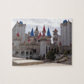 Excalibur Hotel #1 Puzzle Legpuzzel (Horizontaal)