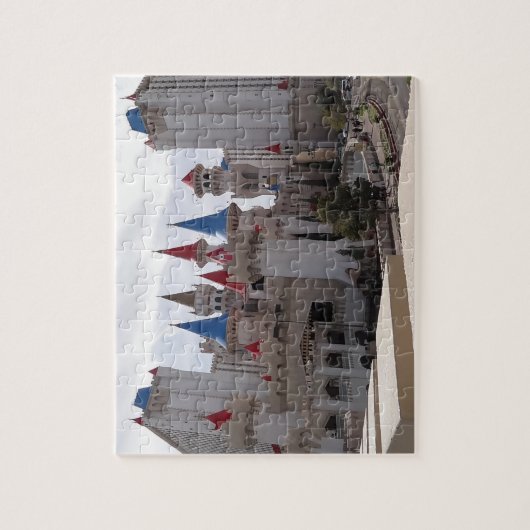 Excalibur Hotel #1 Puzzle Legpuzzel (Verticaal)