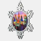 Excalibur Hotel #2 Snowflake Ornament (Rechts)