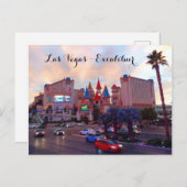 Excalibur Hotel #3 Briefkaart (Voorkant / Achterkant)