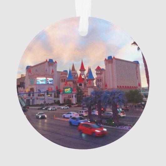 Excalibur Hotel #3 Ornament (achterkant)