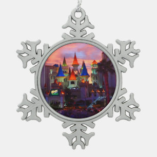 Excalibur Hotel #4-2 Snowflake Ornament