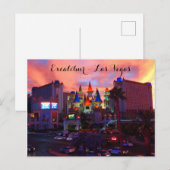 Excalibur Hotel #4-3 Briefkaart (Voorkant / Achterkant)