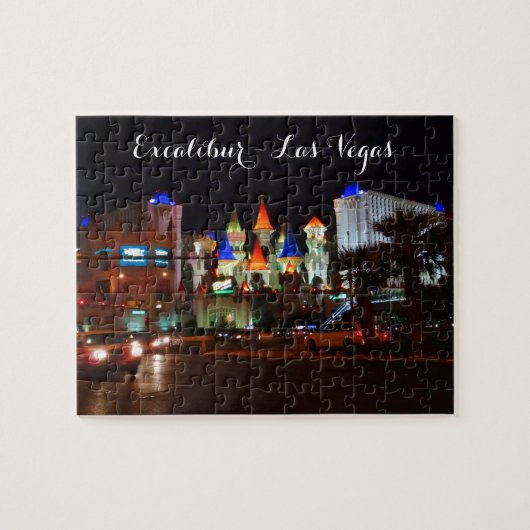 Excalibur Hotel #5 Jigzaag Puzzle Legpuzzel (Horizontaal)