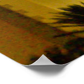 Excalibur Hotel en Casino bij nacht Poster (Hoek)