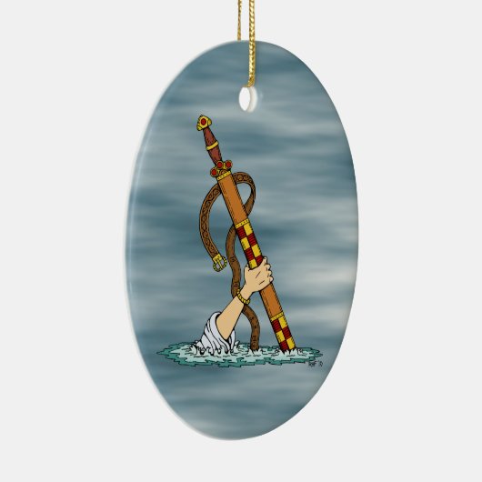 Excalibur Keramisch Ornament (Rechts)