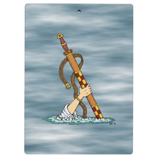 Excalibur Klembord (Achterkant)