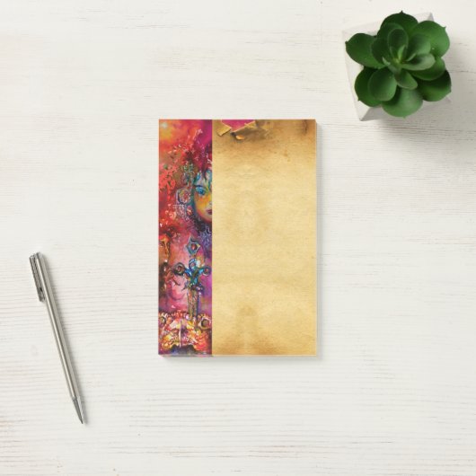 EXCALIBUR, KONINGIN VAN Antiek MAGISCH GEZORGD GED Post-it® Notes (Kantoor)