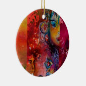 EXCALIBUR, KONINGIN VAN MAGISCH GESTUURD Fantasemo Keramisch Ornament (Rechts)