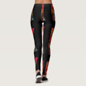 EXCALIBUR, KONINGIN VAN MAGISCH GESTUURD Fantasemo Leggings (Achterkant)