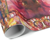 EXCALIBUR/KONINGIN VAN MAGISCH GEWOORD Rood gele F Cadeaupapier (Rol Hoek)