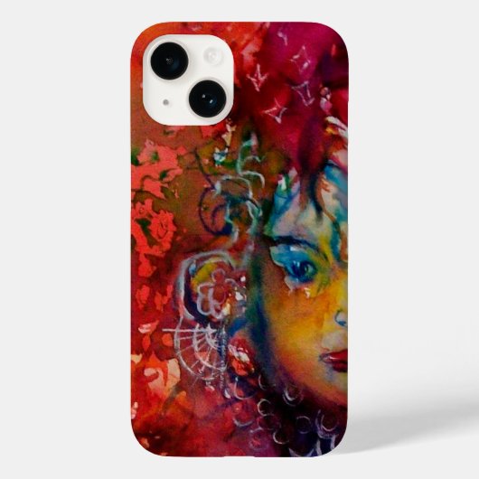 EXCALIBUR, KONINGIN VAN MAGISCH VASTE Fantasy Red  Case-Mate iPhone Case (Achterkant)