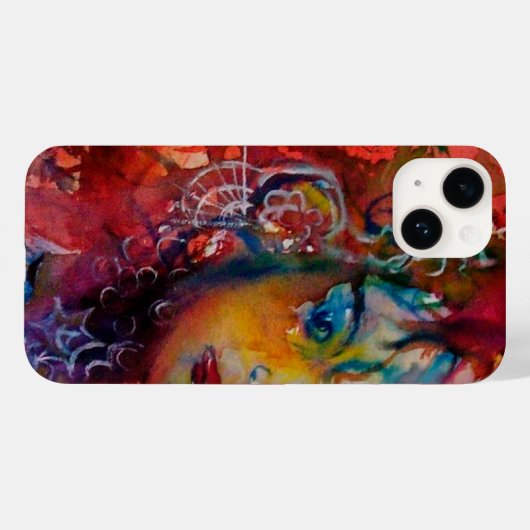 EXCALIBUR, KONINGIN VAN MAGISCH VASTE Fantasy Red  Case-Mate iPhone Case (Achterkant (horizontaal))