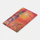 EXCALIBUR, KONINGIN VAN MAGISCH VASTE Fantasy Red  Post-it® Notes (Schuin)