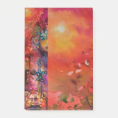 EXCALIBUR, KONINGIN VAN MAGISCH VASTE Fantasy Red Post-it® Notes (Voorkant)