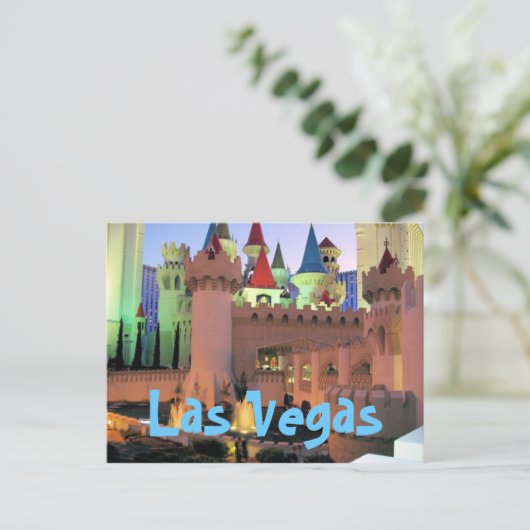 Excalibur Las Vegas Briefkaart (Staand voorkant)