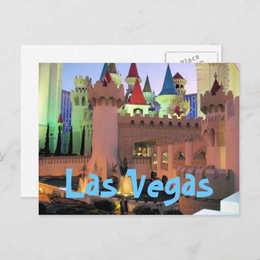 Excalibur Las Vegas Briefkaart (Voorkant / Achterkant)