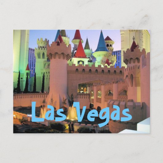 Excalibur Las Vegas Briefkaart (Voorkant)