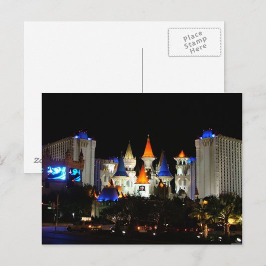 Excalibur Las Vegas Briefkaarten (Voorkant / Achterkant)